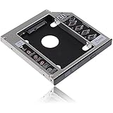 VicTsing SATA 2nd HDD HD Hard Drive Caddy Case for 12.7mm Universal Laptop CD / DVD-ROM Optical Bay