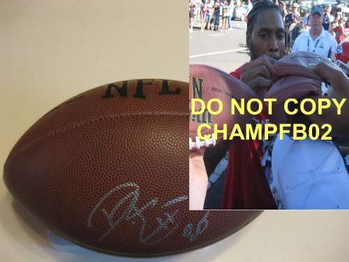 DWAYNE BOWE,KANSAS CITY CHIEFS,LSU,TIGERS,CHIEFS,SIGNED,AUTOGRAPHED,AUTO,NFL FOOTBALL,WITH PROOF + COA