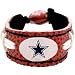 Gamewear Cowboys Gamewear Nfl Leather Classic Wristband