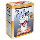 Saco Mix 'n Drink, Instant Non-Fat Dry Milk, (makes 40 quarts), 8-Pound Box