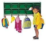Coat Locker - Large Wall Mount Without Trays - Yellow - School & Play Furni ....