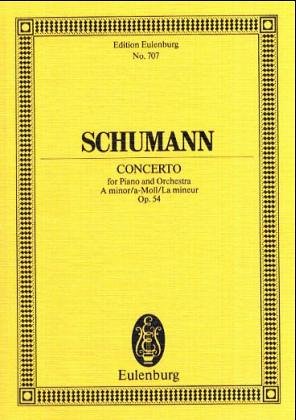 Klavierkonzert a-Moll op.54, Studienpartitur