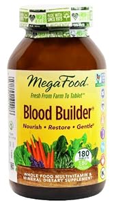 MegaFood Blood Builder Tablets, 180 Count (FFP)