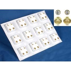 12 Ear Piercing Earring Birthstone Jewelry