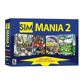 Sim Mania 2: SimCity 3000, Sim Theme Park, Sim Coaster, and Sid Meier's Sim Golf by Electronic Arts
