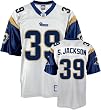 Steven Jackson Jersey: Reebok White Replica #39 St. Louis Rams Jersey