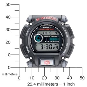 jam tangan Casio 

Men's DW9052-1V G-Shock Classic Digital Watch