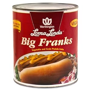 Amazon.com : Worthington Loma Linda Big Franks, Vegetable and Grain