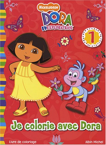 Je colorie avec Dora : Tome 1
