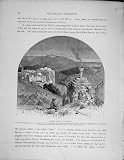 Palestine 1881 Jewish Shrine Meiron Safed Sea Galilee