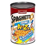 SpaghettiOs Pasta in Tomato & Cheese Sauce, Original, A to Zs, 15 oz (425 g)