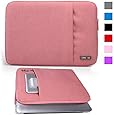 Lacdo 13-13.3 Inch Waterproof Neoprene Sleeve Case Bag / Notebook Computer Case / Briefcase Carrying Bag / Ultrabook Laptop Bag Case / Pouch Cover [with Exterior Zipper Pocket] for Apple MacBook Pro 11.3-inch with Retina Display / MacBook Air 13.3-inch / ASUS Chromebook 13-Inch HD / Toshiba CB35-B3330 / Dell Inspiron 13 / Lenovo Yoga 2 Pro / for HP Stream 13 Laptop/ HP Chromebook 14 / Samsung / Sony / Acer (Pink)