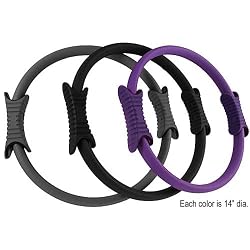 Isokinetics Deluxe Pilates Exercise Ring - 14" - 3 Colors