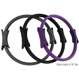Isokinetics Deluxe Pilates Exercise Ring - Purple - 14"