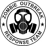 Zombie Outbreak Style #2 Team Vinyl Wall Art Decal