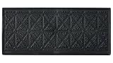 【6個セット】段差解消 段差スロープ カーステップ 段差10cm用 幅60cm用x6個セット 間口3.6ｍ分 (ブラック) CS-100BK