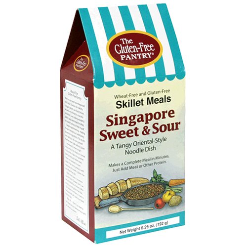 The Gluten-Free Pantry Singapore Sweet & Sour Noodles Skillet Meal, 6.25-Ounce Boxes (Pack of 6)