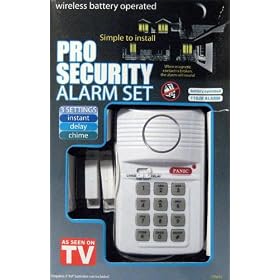 Pro Security Alarm Set (As Seen On TV Keypad Arm Codes)