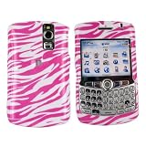 For Blackberry Curve 8330 Hard Case Baby Pink Zebra Wht