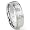 Cobalt XF Chrome 8MM Diamond Dome Wedding Band Ring Sz 7.0 SN#169