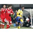 Photo Jigsaw 17x12 (43x30cm) Coca-Cola League One - Cheltenham Town vs. Southend United from Southend United by Media Storehouse