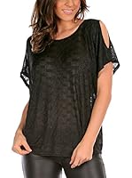 La Belle Parisienne Top Eva (Negro)