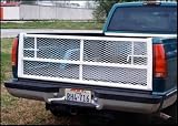 Go Industries Painted Replacement TailgateBlack Powder Coat - Straight GateChevroletC/K Pickup1992 to 1999Crew Cab Only