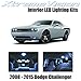 XtremeVision Dodge Challenger 2008-2015 (10 Pieces) Cool White Premium Interior LED Kit Package + Installation Tool