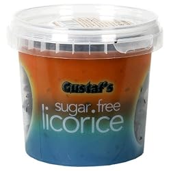 Gustaf's Sugar Free Licorice Bears, 7-Ounce Cups (Pack of 6)