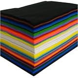 ASSORTED PACK ACRYLIC CRAFT FELT 100 PCS