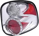APC AMC-404526TLRS: Taillights, EuroTec, Chrome, Ford F-150, Flareside, Pair