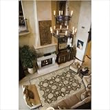 IMAGE OF Persian Empire Chocolate Oriental Rug Size: 5'3