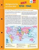 Weltgeschichte auf einen Blick. 1870 - 1914: Die Welt von 1918 bis zum Ende des Zweiten Weltkrieges - 