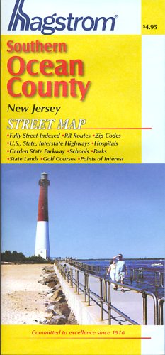 Ocean County - Southern, NJ Pocket Map