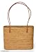Ate and leather shoulder bag, 'Go Natural' Image