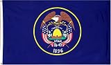 Outdoor Living : New Large 3x5 Utah State Flag US USA American Flags