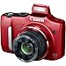 Canon PowerShot SX160 is 16.0 MP Digital Camera with 16x Wide-Angle Optical Image Stabilized Zoom with 3.0-Inch LCD (Red)