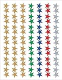 Teacher Created Resources Assorted Stars Foil Stickers, Multi Color (1275)