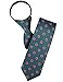 H2H Mens Comfortable Zipper Neck Tie Flower Patterned Of Various Colors