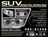 BassForms BF212SUV Universal 2-Inch - 12-Inch Behind The Second Or Third Row Seat of SUV'S Subwoofer Enclosure