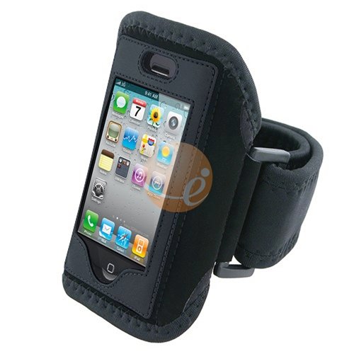 Sport Armband Case Cover (Black) For iPhone 3G by Eforcity