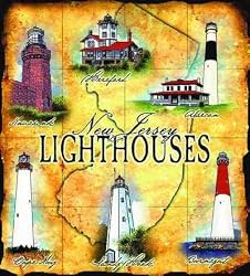 New Jersey Lights Coverlet