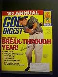 Tom Lehman Autographed January 1997 Golf Digest Magazine