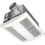 Panasonic FV-11VHL2 WhisperWarm 110 CFM Ceiling Mounted Fan/Heat/Light-Night-Light Combination, White