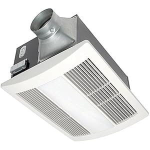 Panasonic FV-11VHL2 WhisperWarm 110 CFM Ceiling Mounted Fan/Heat/Light-Night... Combination White