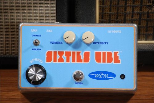 MJM Guitar FX Sixties Vibe Effect Pedal