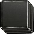 Now Designs Cork Backed Coasters (Set of 4), Blackboard