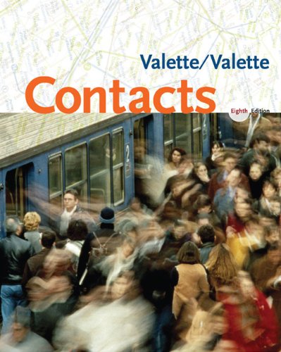 Contacts Workbook, Labmanual and Video, Valette, Jean-Paul and Valette, Rebecca, 0618395806