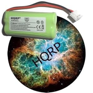 HQRP Cordless Telephone / Phone Battery for Sanik 2SN-AAA70H-S-J1, Sanik 2SNAAA70HSX2F, V-Tech 2SNAAA65HS Replacement plus Mousepad