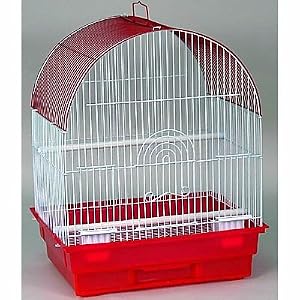 Blue Ribbon Arch Style Roof Bird Cage